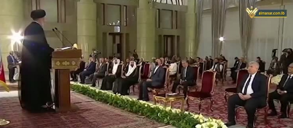 الرئيس الايراني السيد ابراهيم رئيسي يؤكد ان سياسة الجوار والعلاقات مع الدول الإسلامية من أولويات السياسة الخارجية للجمهورية الإسلامية